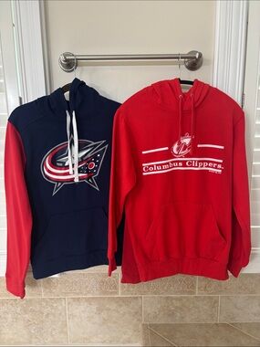 Red Logo Hoodie - Men